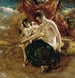 Nymphe à la pêche - William Etty — vy av konstverket