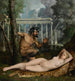 Nymphe och satyr - Adolphe-Alexandre Lesrel — vy av konstverket