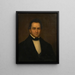 Joseph H. Mather - Obadiah Dickinson — inramlat konstverk på väggen