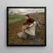 Oktober - Jules Bastien-Lepage — inramlat konstverk på väggen