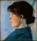Oda Krohg - Christian Krohg — vy av konstverket