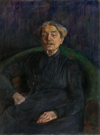 Oda Krohg - Portrait of the Artist Aasta Hansteen.webp