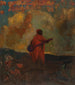 Arabisk musiker - Odilon Redon — vy av konstverket