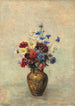 Blommor i en vas - Odilon Redon — vy av konstverket