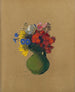 Géraniums och fältblommor - Odilon Redon — vy av konstverket