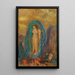La naissance de Vénus ou Œuf aurique - Odilon Redon — inramlat konstverk på väggen