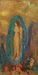 La naissance de Vénus ou Œuf aurique - Odilon Redon — vy av konstverket