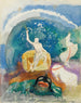 Le Monstre vert - Odilon Redon — vy av konstverket
