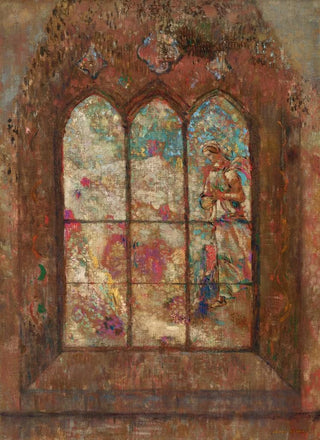Odilon Redon - Le Vitrail.webp