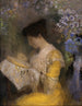 Madame Arthur Fontaine Marie Escudier född 1865 - Odilon Redon — vy av konstverket