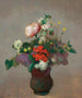 Pivoine, geranium och syren - Odilon Redon — vy av konstverket
