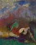Sirène - Odilon Redon — vy av konstverket