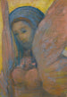 Sphinx - Odilon Redon — vy av konstverket