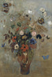 Naturtavla med blommor - Odilon Redon — vy av konstverket