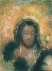 Tête de Christ - Odilon Redon — vy av konstverket