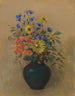 Vilda blommor - Odilon Redon — vy av konstverket