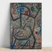 Reproduktion av målningen Oh ! Ces rumeurs ! - Paul Klee