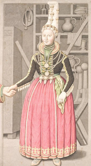 Olavius - En Jomfrue i Bryllups Dragt.webp