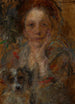 Portrait av Helena Zieliska - Olga Boznańska — vy av konstverket