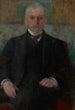 Portrait d'Henryk Sienkiewicz - Olga Boznańska — vy av konstverket