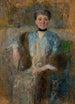 Portrait de Maria Morzycka - Olga Boznańska — vy av konstverket