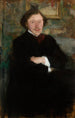 Portrait av pianisten Professor Antoni Dieth - Olga Boznańska — vy av konstverket