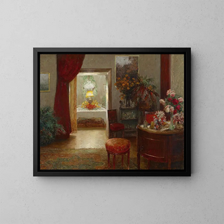 Olga WisingerFlorian - Interieur mit festlich gedecktem Tisch.webp