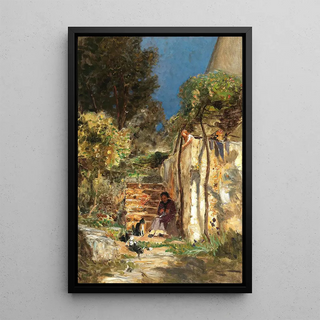 Olga WisingerFlorian - Kittens playing in a southern landscape.webp