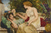 Conversation dans le jardin - Oliver Rhys — vy av konstverket