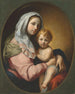 Vierge à l'Enfant - Onorio Marinari — vy av konstverket