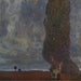 Orage approchant Le Grand Peuplier II - Gustav Klimt — visat i en interiör