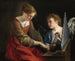 Sankt Cäcilia och en ängel - Orazio Gentileschi — vy av konstverket
