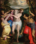 Le baptême du Christ - Orazio Samacchini — vy av konstverket
