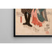 Reproduktion av målningen Osayo och Genta - Utagawa Kuniyoshi