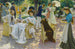 Midsommardagen - Oscar Arthur Bluhm — vy av konstverket