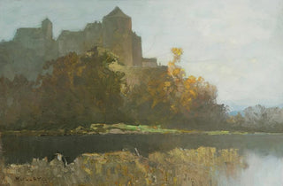 Oskar Mulley - The Kufstein Fortress in Twilight.webp