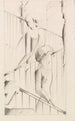 Scène d'escalier - Oskar Schlemmer — vy av konstverket