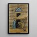 Scribe public - Osman Hamdi Bey — inramlat konstverk på väggen