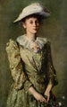 Hélène Roederstein, konstnärens syster - Ottilie Wilhelmine Roederstein — vy av konstverket