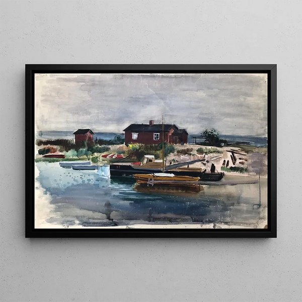 Otto Geigenberger - Binnenmeer in Stralsund.webp