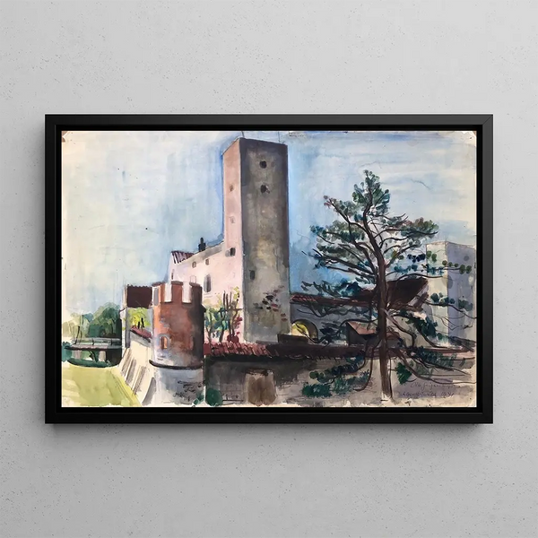 Otto Geigenberger - Schloss Grnwald bei Mnchen.webp
