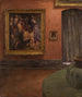 holländskt rum i Kunsthalle Karlsruhe - Otto Gräber — vy av konstverket