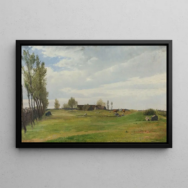 Otto Haslund - A bornholmish paddock.webp
