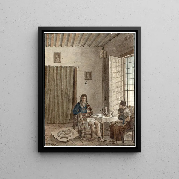 Otto Howen - Familiegroep aan tafel.webp