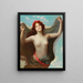 Aphrodite - Otto Lingner — inramlat konstverk på väggen