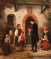 Le maître d'école - Otto Rethel — vy av konstverket
