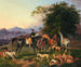 La Chasse - Otto Stotz — vy av konstverket