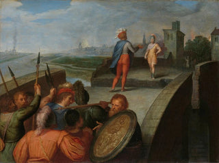Otto van Veen - The Peace Negotiations between Julius Civilis and the Roman General Cerialis.webp