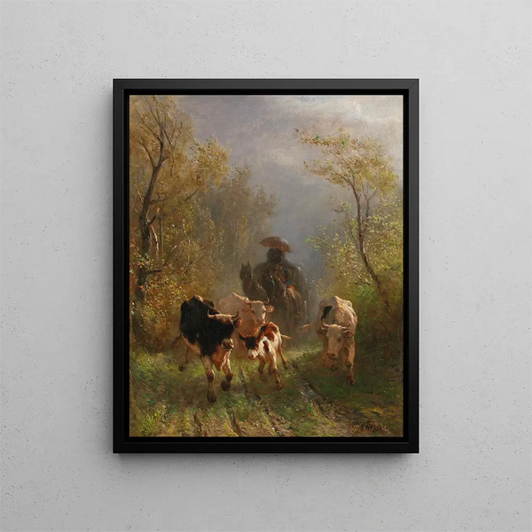 Otto von Thoren - Encounter on the Country Road.webp