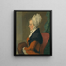 porträtt av Catherine (1716-1806), hustru till Richard Owen Cambridge - Ozias Humphry — inramlat konstverk på väggen